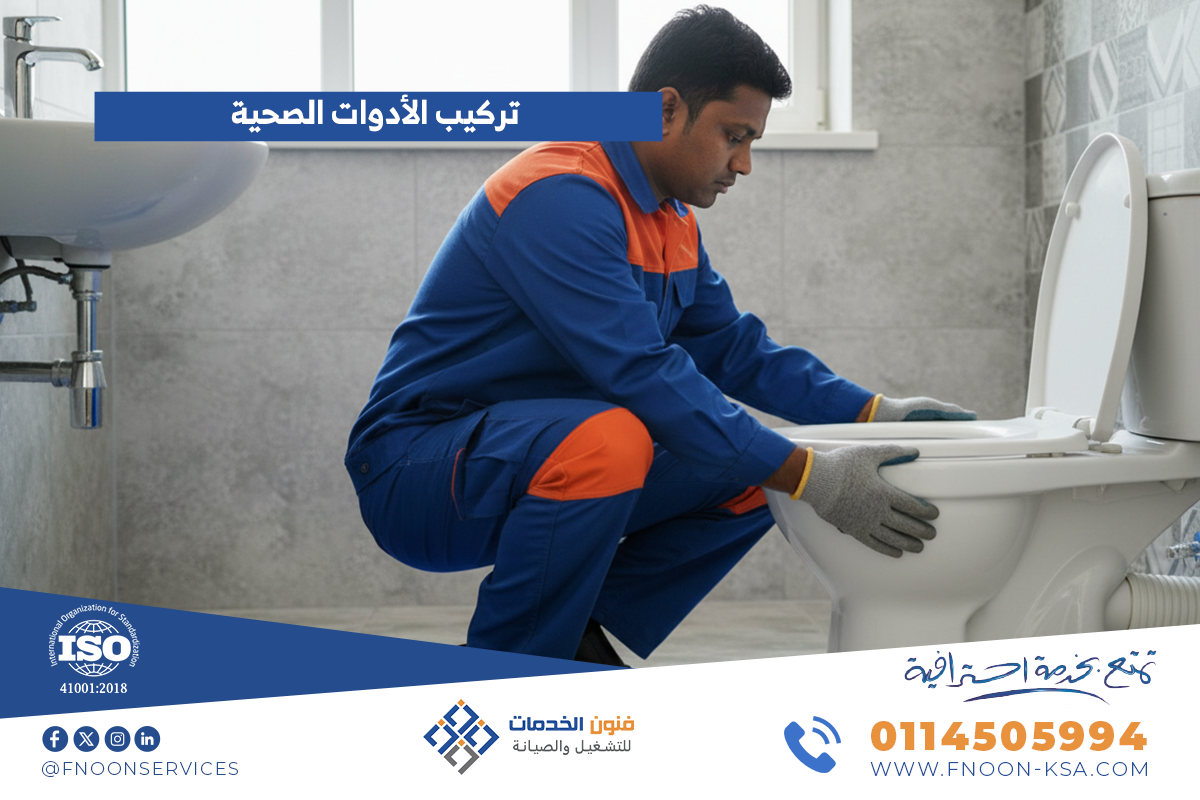 تركيب الأدوات الصحية