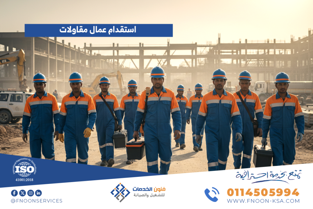 استقدام عمال مقاولات