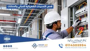 فحص التمديدات الكهربائية للمباني والمنشآت في الرياض